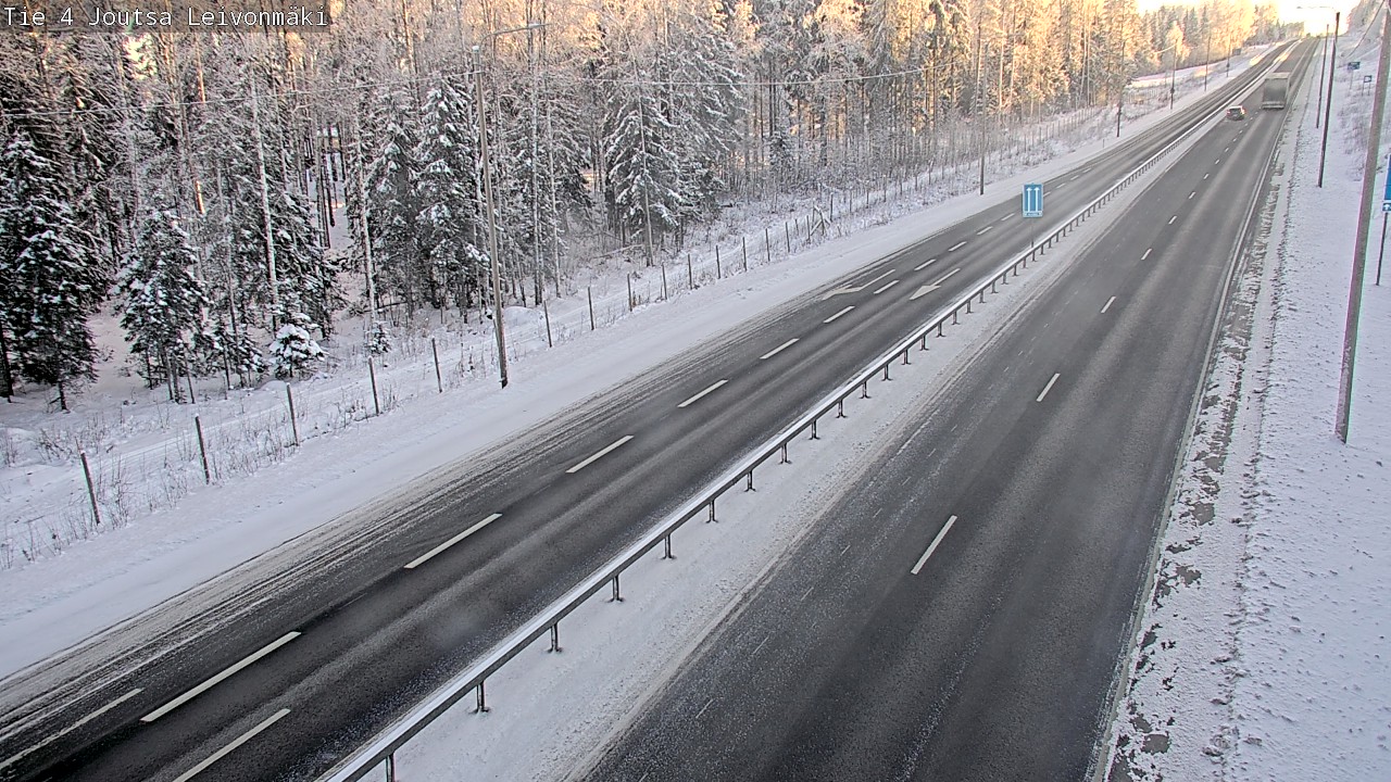 Weather Camera Image Road 4 Joutsa Leivonmäki, Joutsa, Keski-Suomi