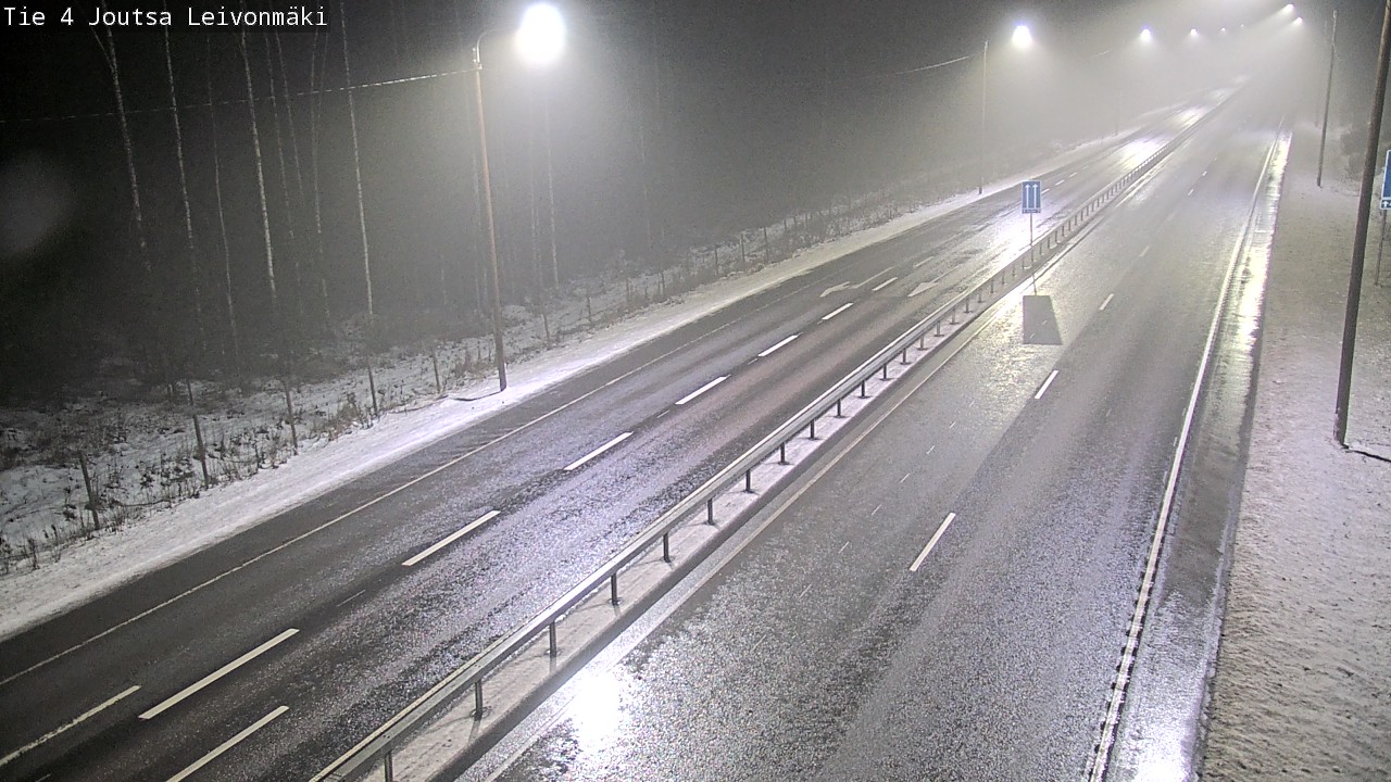 Weather Camera Image Road 4 Joutsa Leivonmäki, Joutsa, Keski-Suomi
