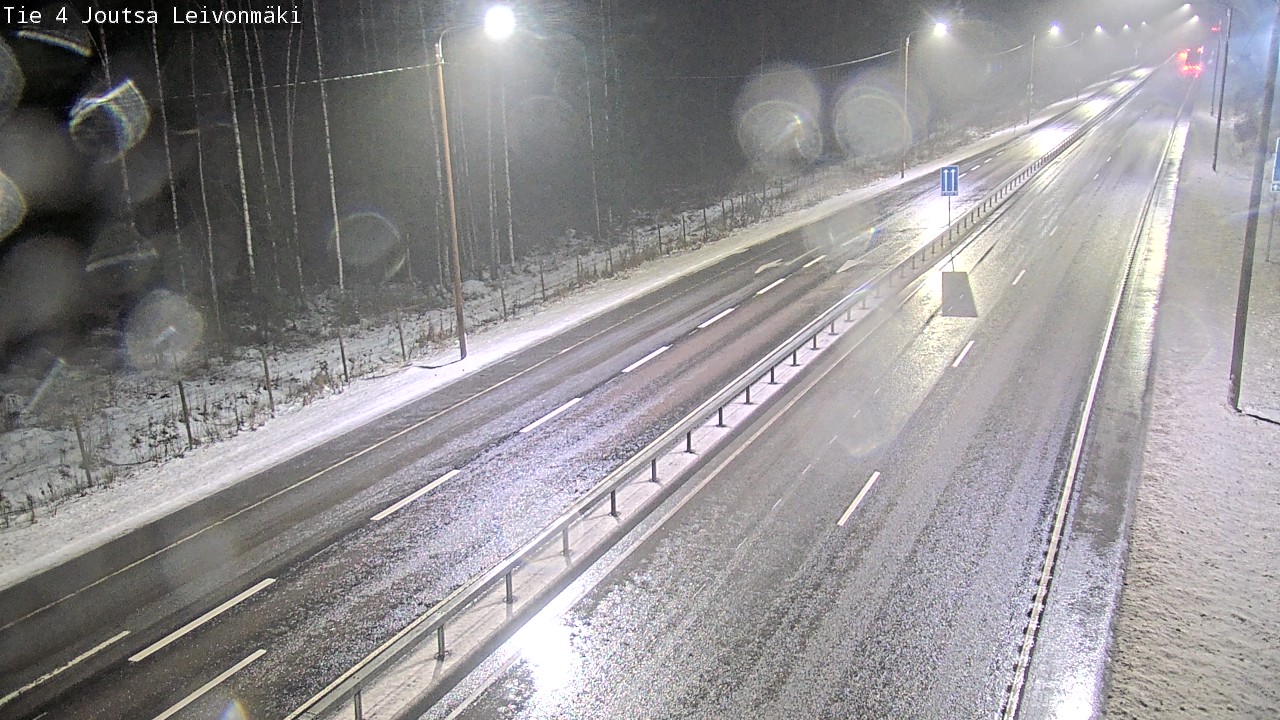 Weather Camera Image Road 4 Joutsa Leivonmäki, Joutsa, Keski-Suomi
