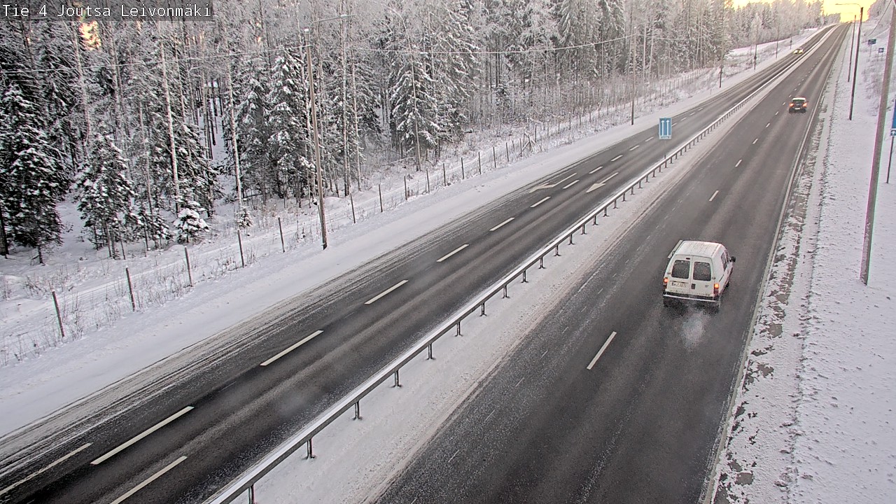 Weather Camera Image Road 4 Joutsa Leivonmäki, Joutsa, Keski-Suomi