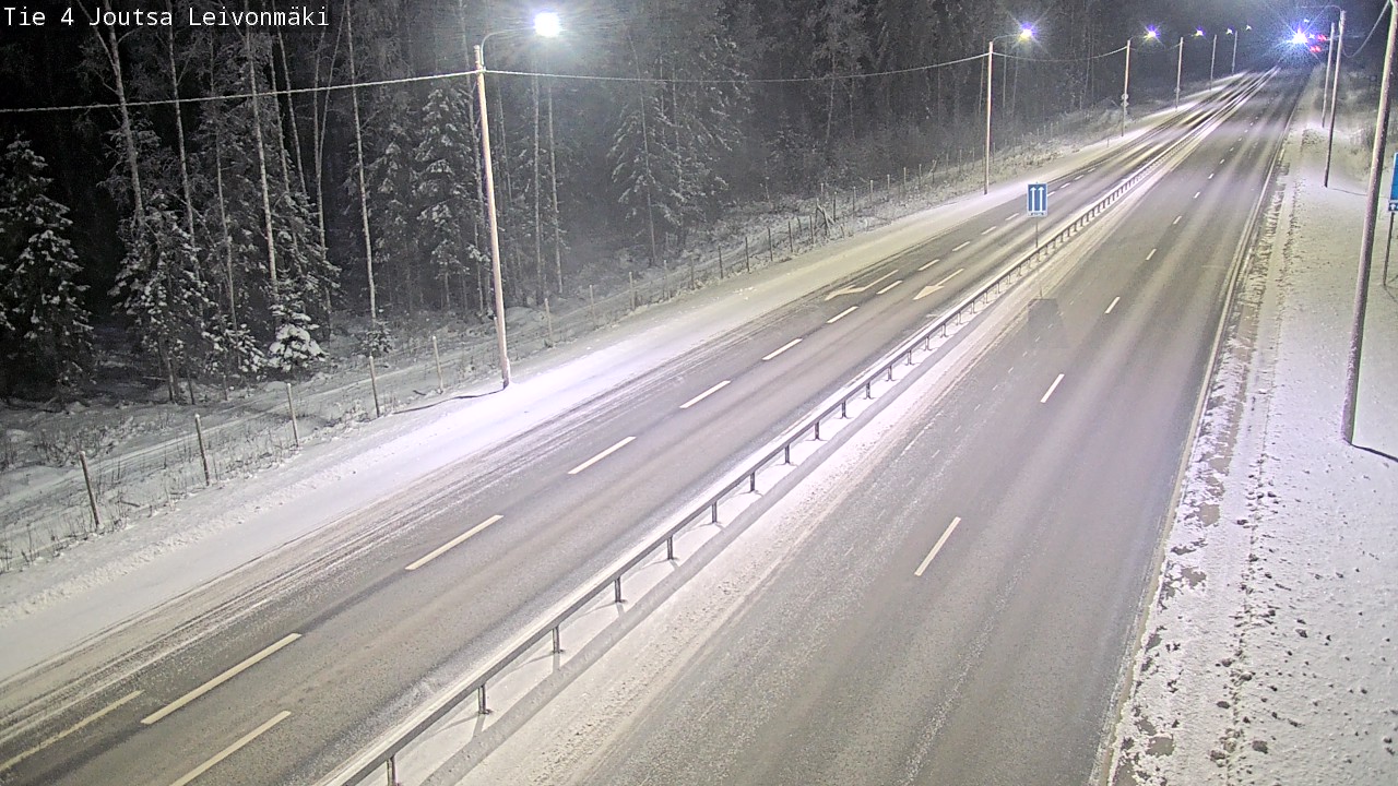 Weather Camera Image Road 4 Joutsa Leivonmäki, Joutsa, Keski-Suomi