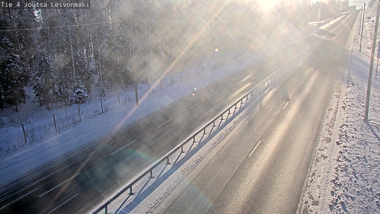 Weather Camera Image Road 4 Joutsa Leivonmäki, Joutsa, Keski-Suomi