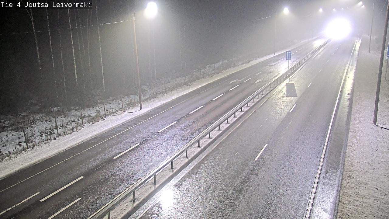 Weather Camera Image Road 4 Joutsa Leivonmäki, Joutsa, Keski-Suomi