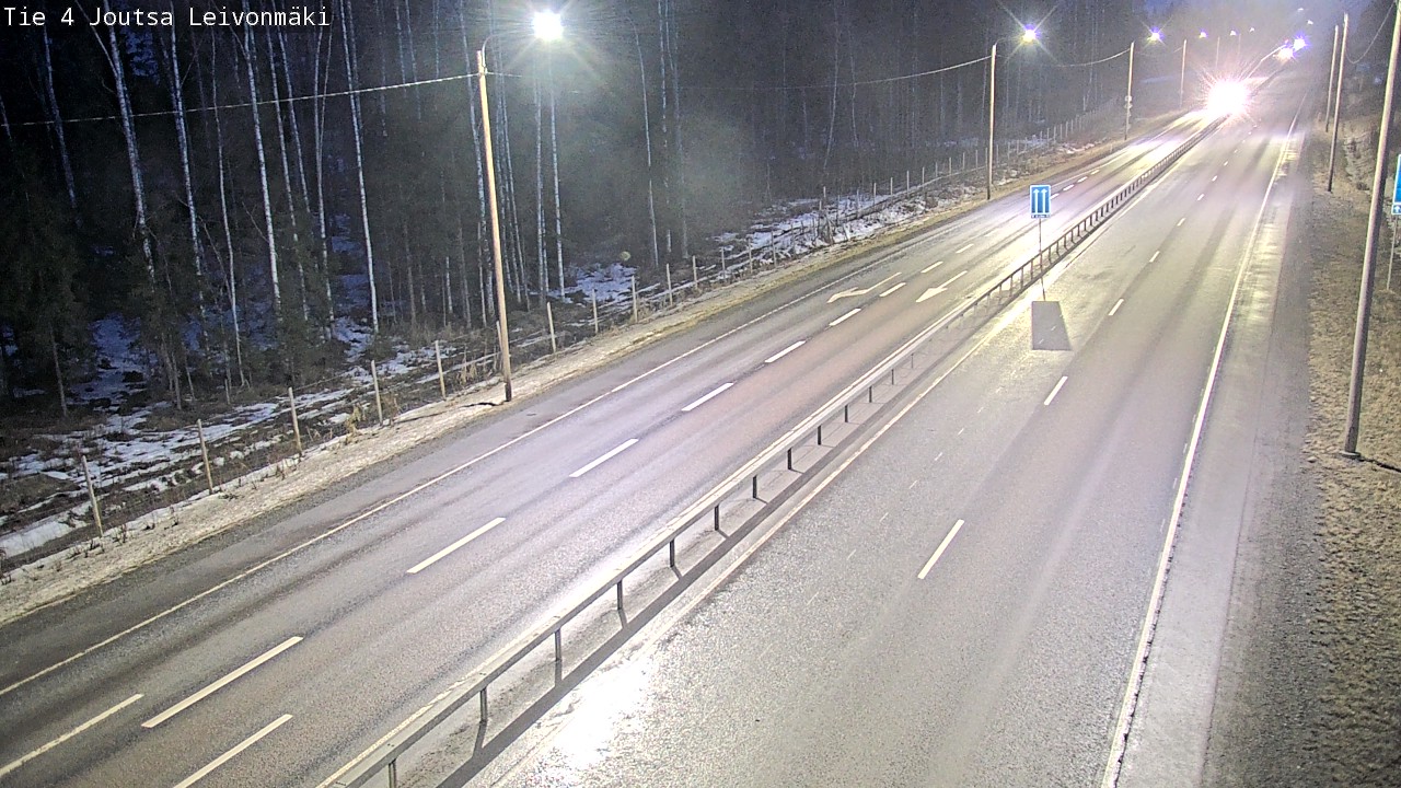 Weather Camera Image Road 4 Joutsa Leivonmäki, Joutsa, Keski-Suomi