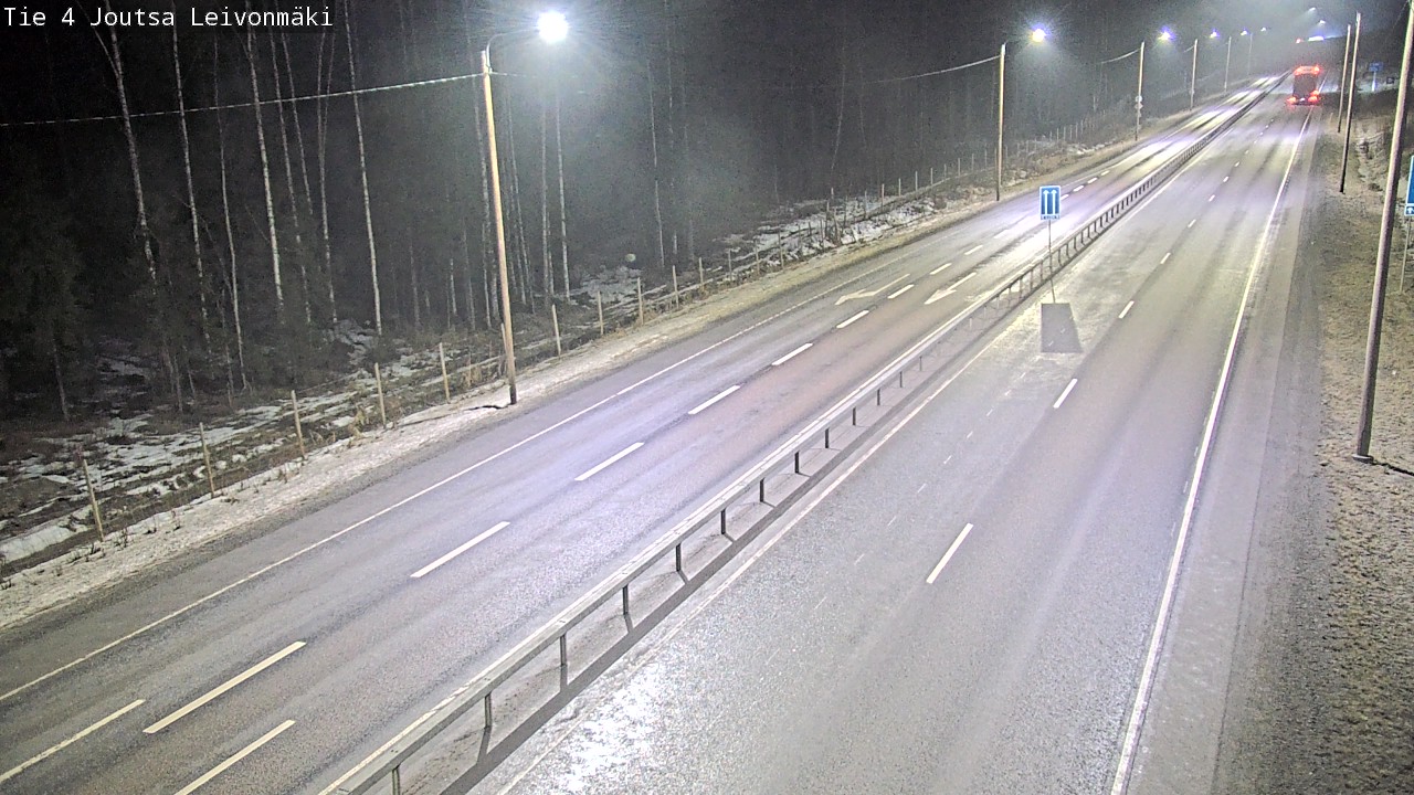 Weather Camera Image Road 4 Joutsa Leivonmäki, Joutsa, Keski-Suomi
