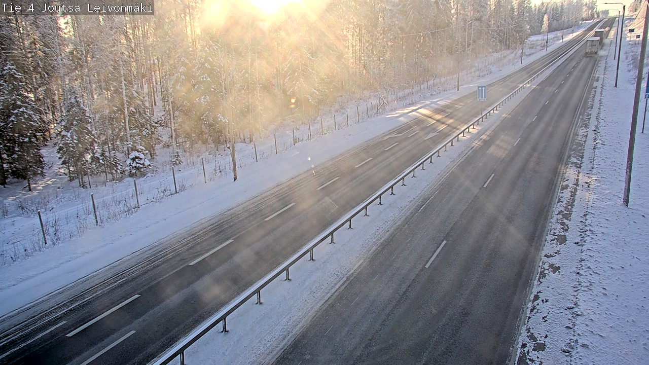 Weather Camera Image Road 4 Joutsa Leivonmäki, Joutsa, Keski-Suomi