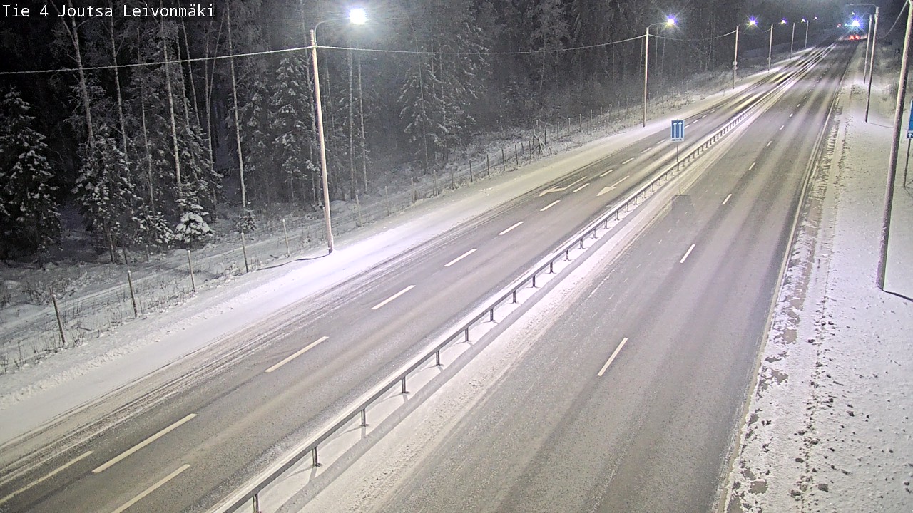 Weather Camera Image Väg 4 Joutsa Leivonmäki, Joutsa, Keski-Suomi