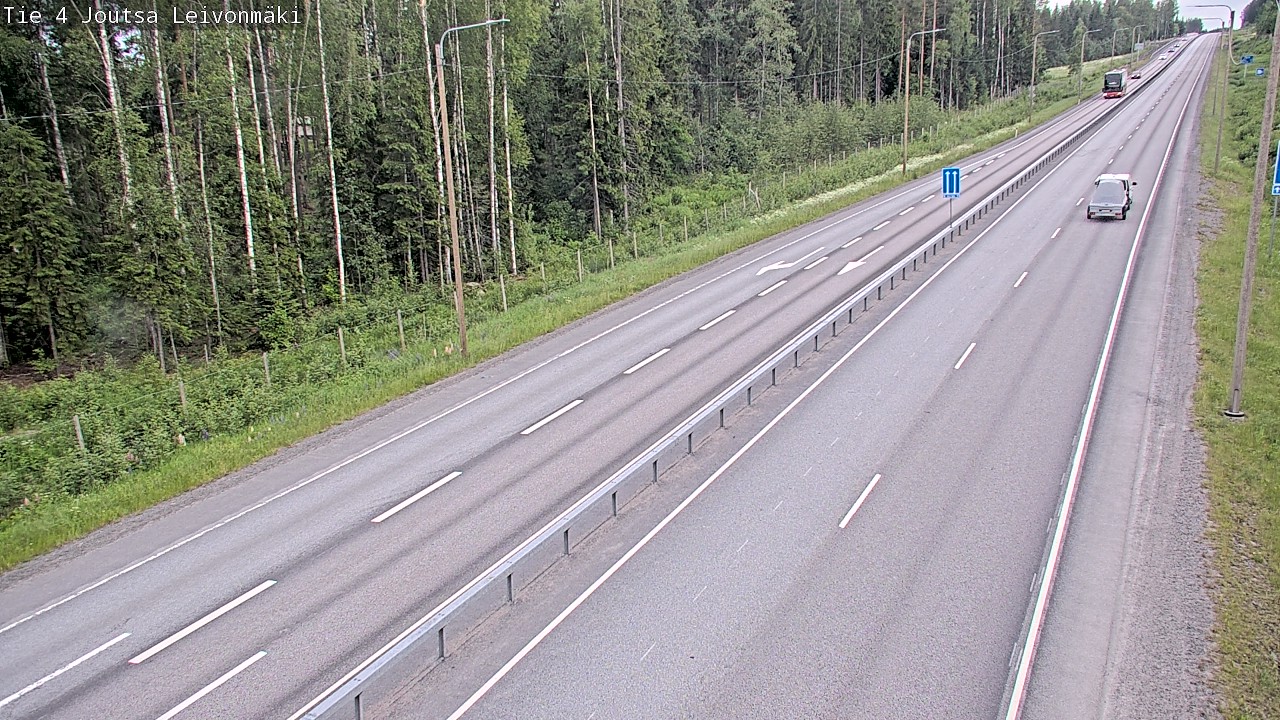 Kelikamerat Kuva Tie 4 Joutsa Leivonmäki, Joutsa, Keski-Suomi