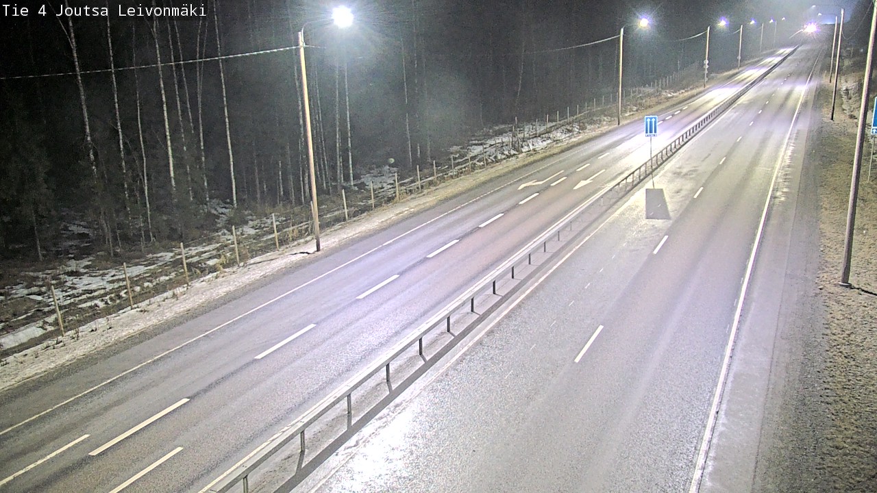 Weather Camera Image Road 4 Joutsa Leivonmäki, Joutsa, Keski-Suomi