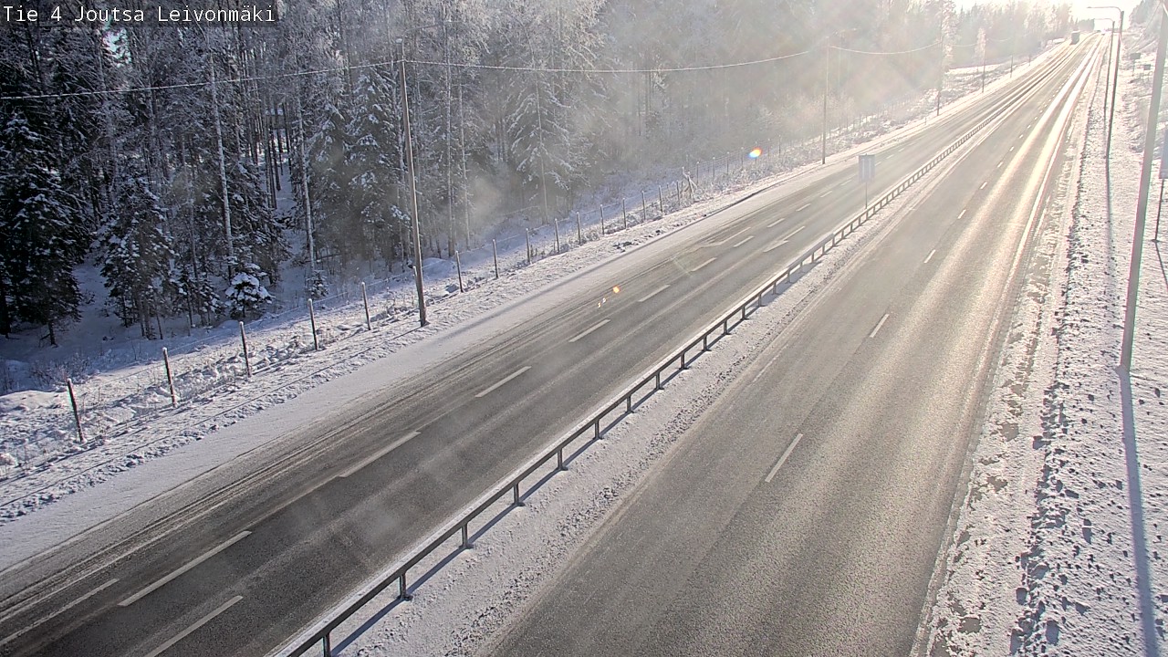 Weather Camera Image Road 4 Joutsa Leivonmäki, Joutsa, Keski-Suomi