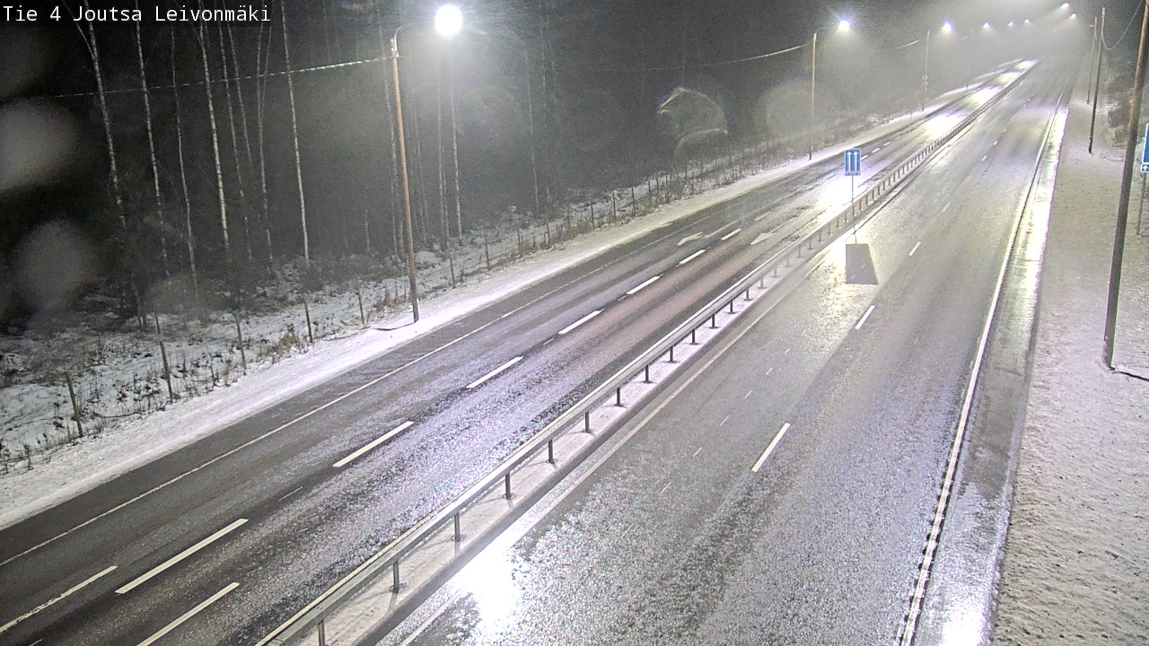 Weather Camera Image Road 4 Joutsa Leivonmäki, Joutsa, Keski-Suomi