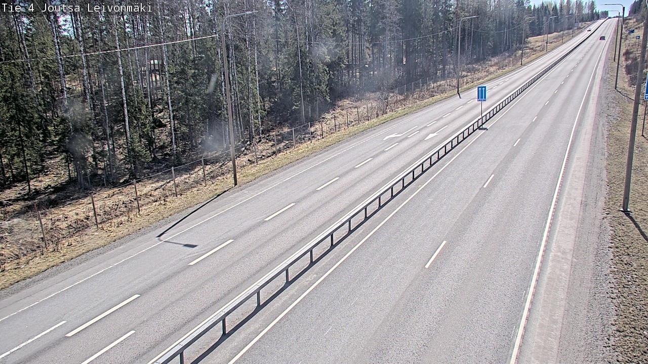 Kelikamerat Kuva Tie 4 Joutsa Leivonmäki, Joutsa, Keski-Suomi