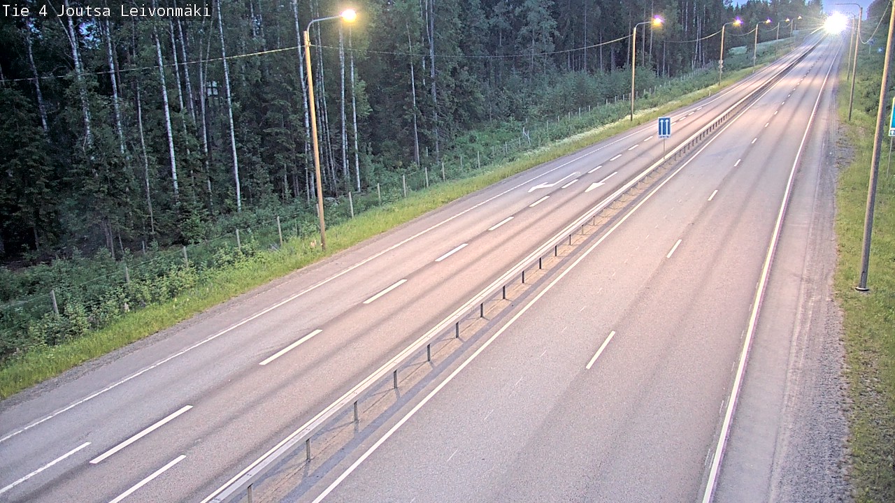 Kelikamerat Kuva Tie 4 Joutsa Leivonmäki, Joutsa, Keski-Suomi