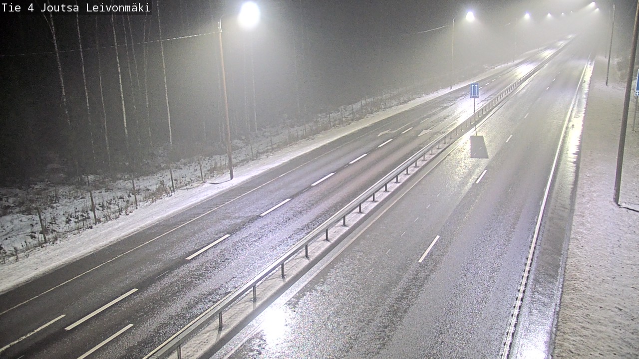 Weather Camera Image Road 4 Joutsa Leivonmäki, Joutsa, Keski-Suomi