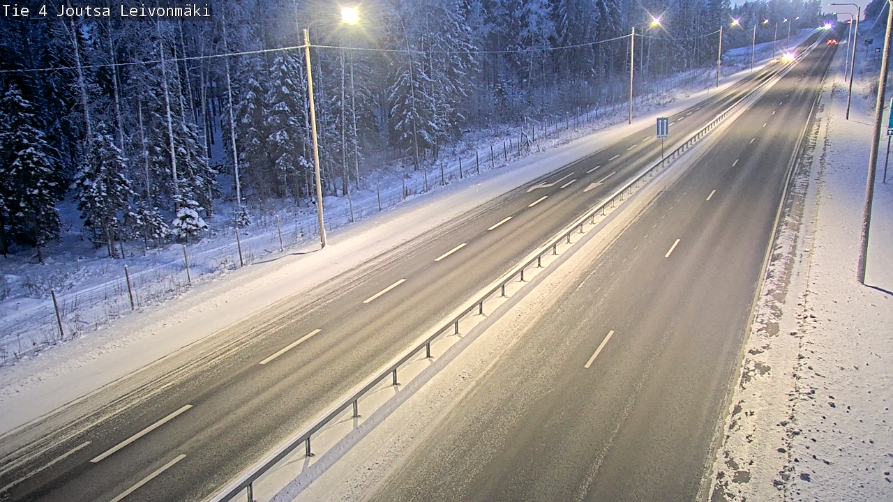 Weather Camera Image Road 4 Joutsa Leivonmäki, Joutsa, Keski-Suomi