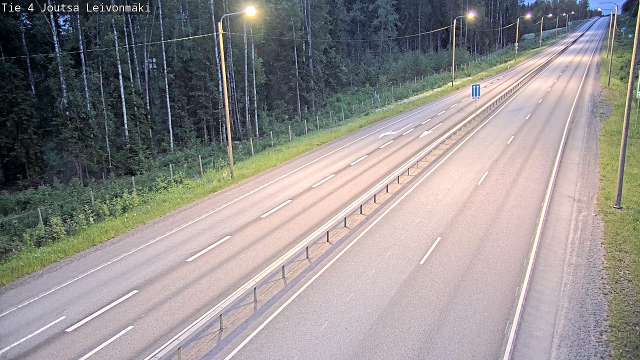 Kelikamerat Kuva Tie 4 Joutsa Leivonmäki, Joutsa, Keski-Suomi