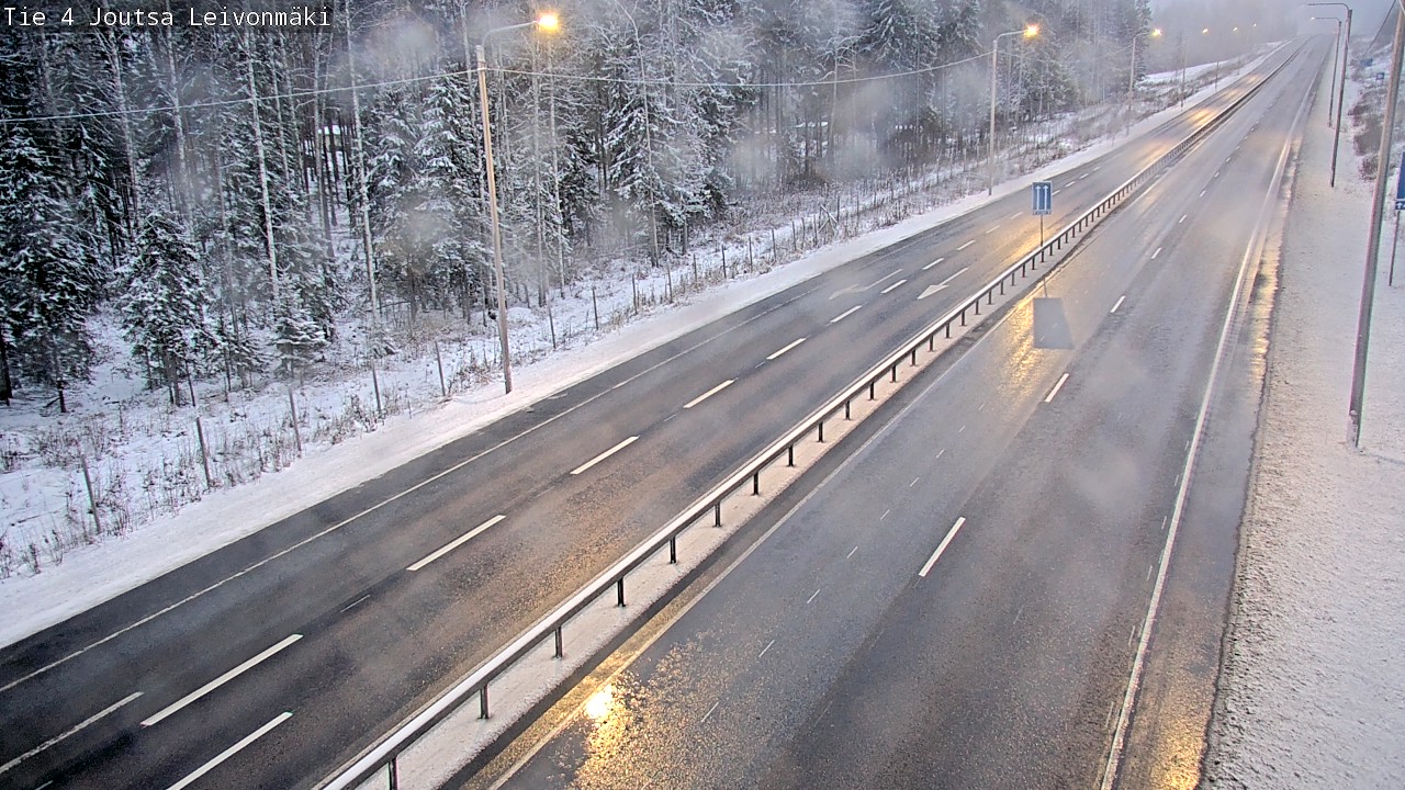 Weather Camera Image Road 4 Joutsa Leivonmäki, Joutsa, Keski-Suomi