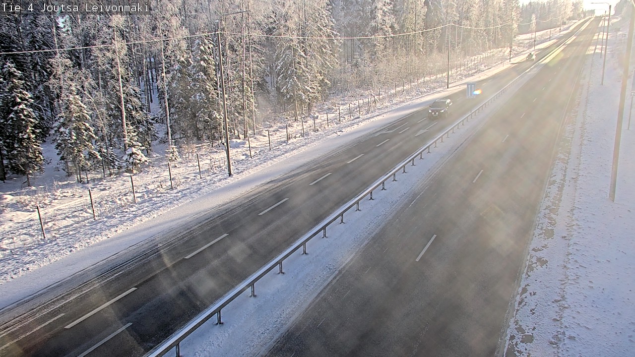 Weather Camera Image Road 4 Joutsa Leivonmäki, Joutsa, Keski-Suomi