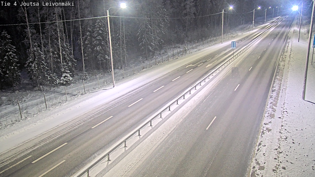 Weather Camera Image Väg 4 Joutsa Leivonmäki, Joutsa, Keski-Suomi