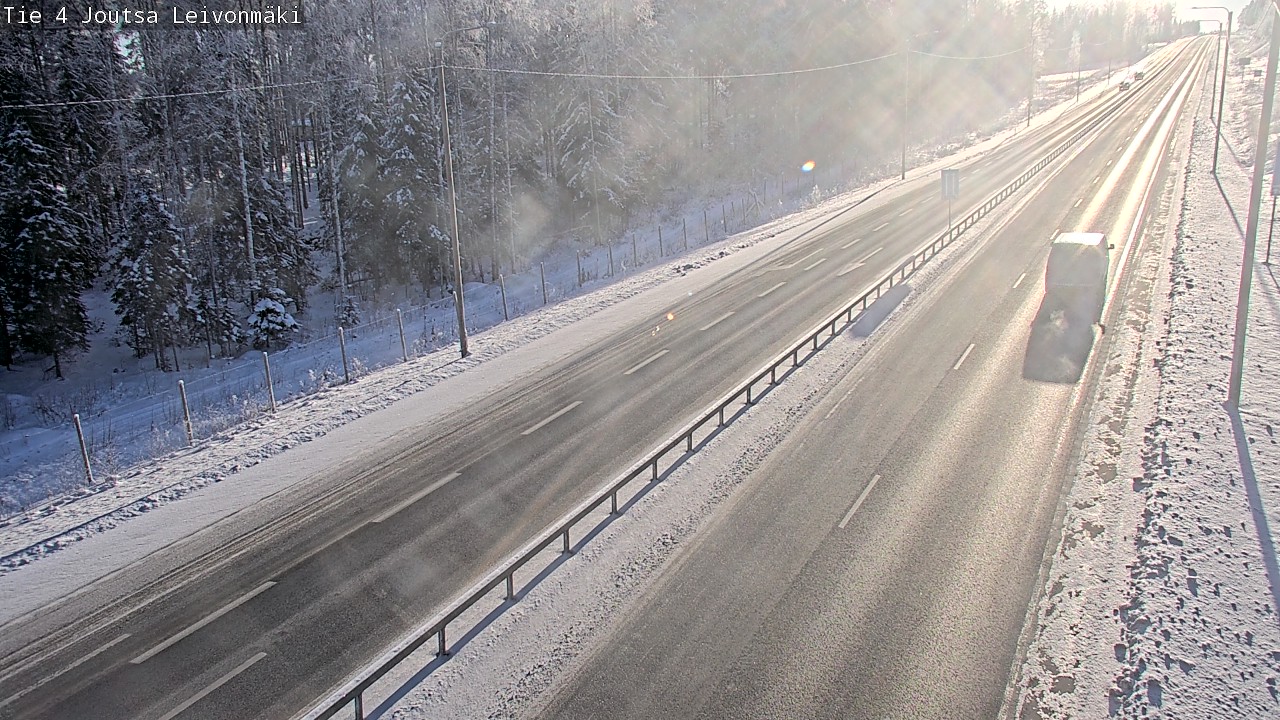 Weather Camera Image Road 4 Joutsa Leivonmäki, Joutsa, Keski-Suomi