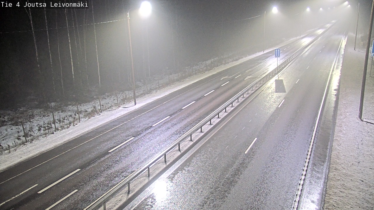 Weather Camera Image Road 4 Joutsa Leivonmäki, Joutsa, Keski-Suomi
