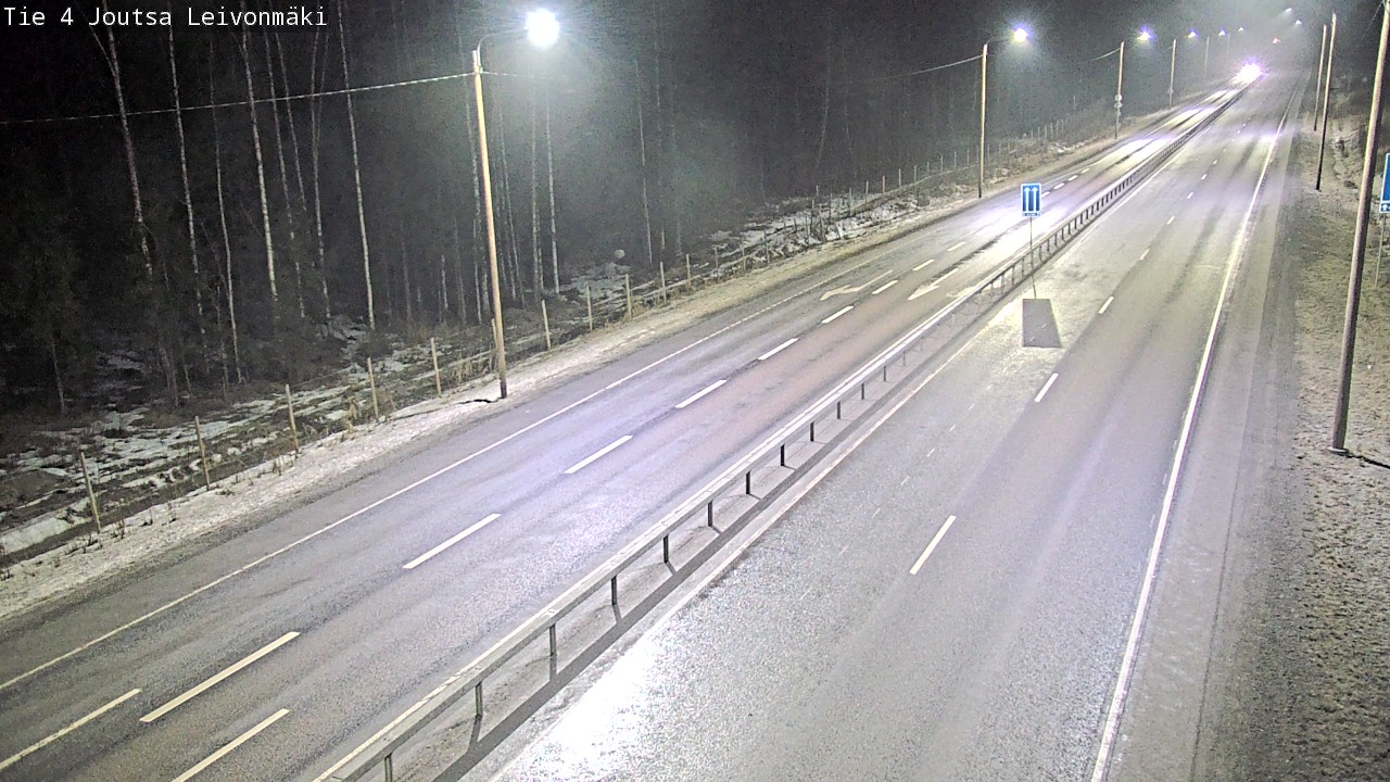 Weather Camera Image Road 4 Joutsa Leivonmäki, Joutsa, Keski-Suomi