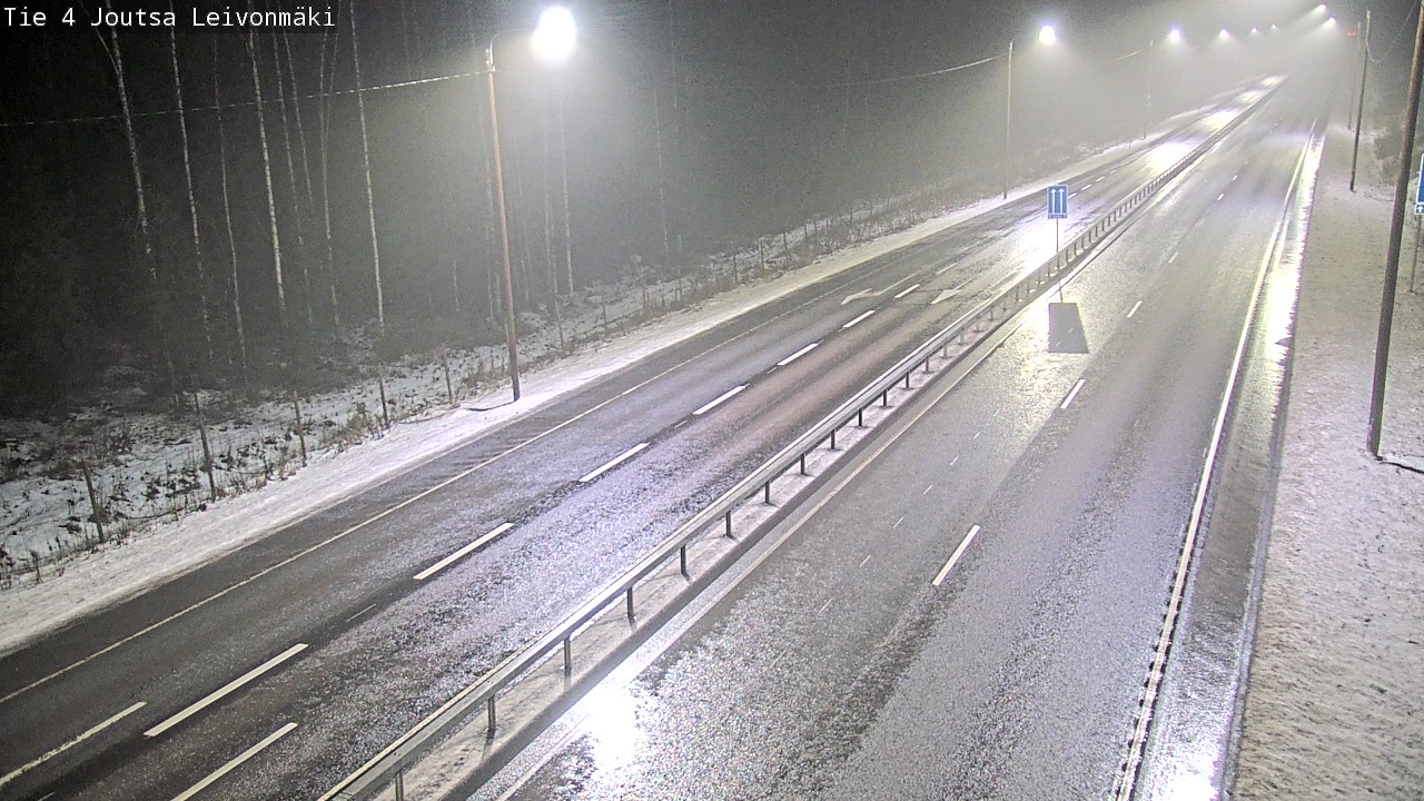 Weather Camera Image Road 4 Joutsa Leivonmäki, Joutsa, Keski-Suomi