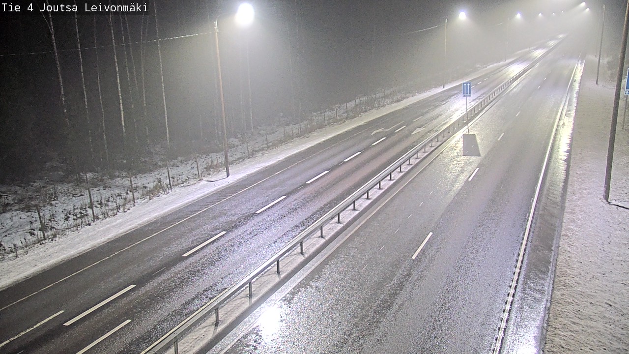 Weather Camera Image Road 4 Joutsa Leivonmäki, Joutsa, Keski-Suomi