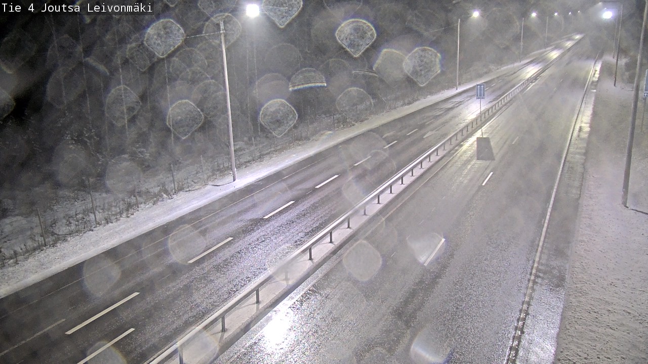 Weather Camera Image Road 4 Joutsa Leivonmäki, Joutsa, Keski-Suomi