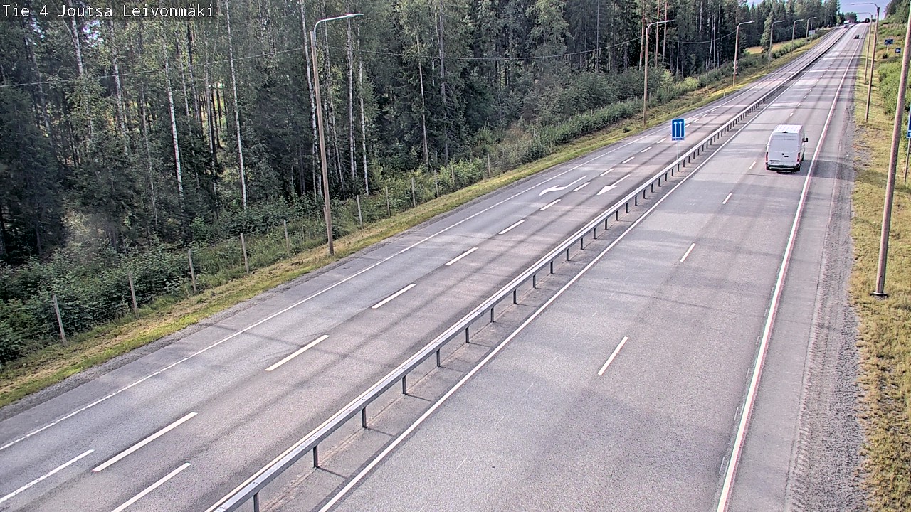 Weather Camera Image Road 4 Joutsa Leivonmäki, Joutsa, Keski-Suomi
