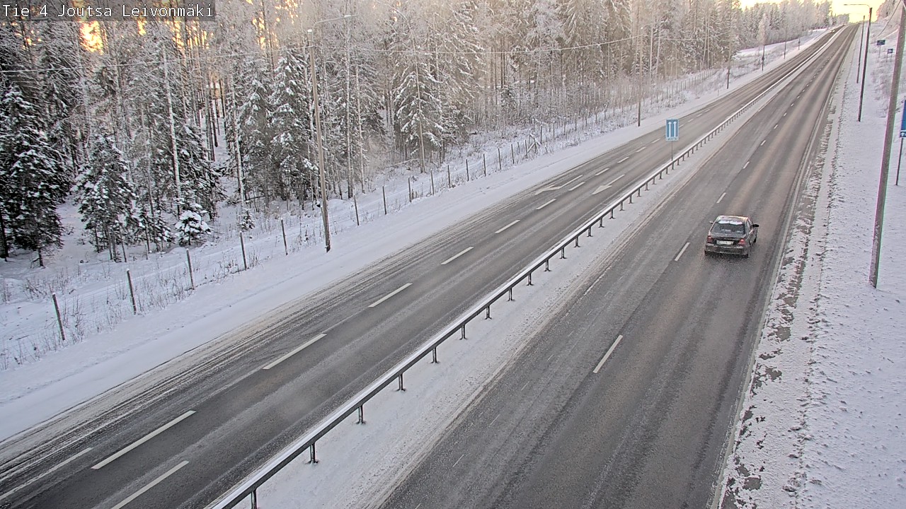Weather Camera Image Road 4 Joutsa Leivonmäki, Joutsa, Keski-Suomi