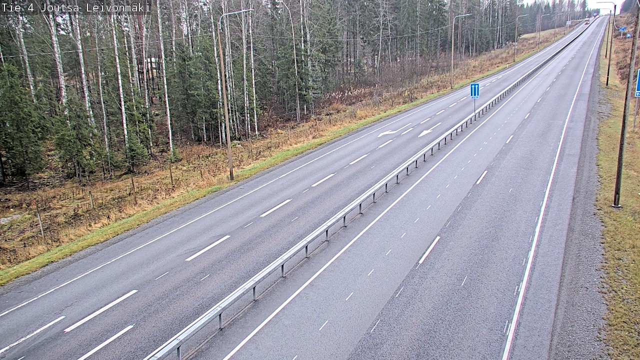 Kelikamerat Kuva Tie 4 Joutsa Leivonmäki, Joutsa, Keski-Suomi