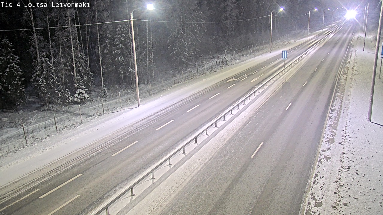 Weather Camera Image Väg 4 Joutsa Leivonmäki, Joutsa, Keski-Suomi