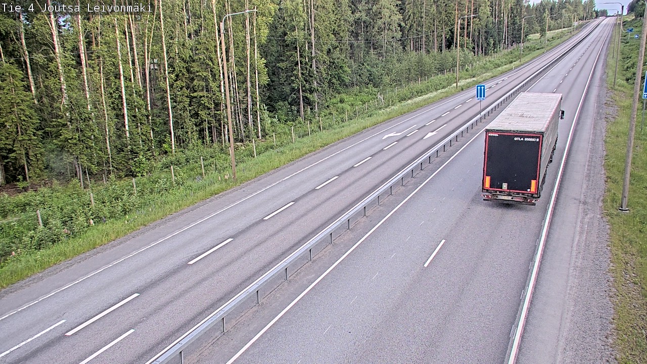 Kelikamerat Kuva Tie 4 Joutsa Leivonmäki, Joutsa, Keski-Suomi