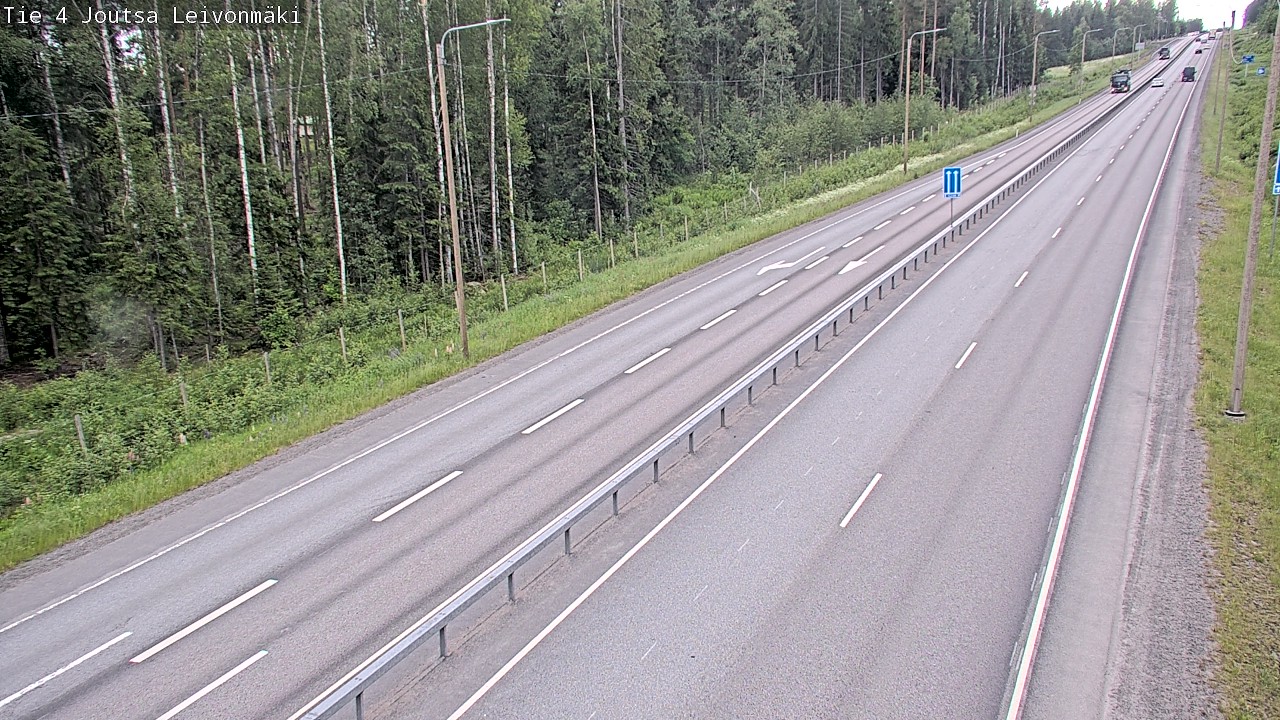 Kelikamerat Kuva Tie 4 Joutsa Leivonmäki, Joutsa, Keski-Suomi