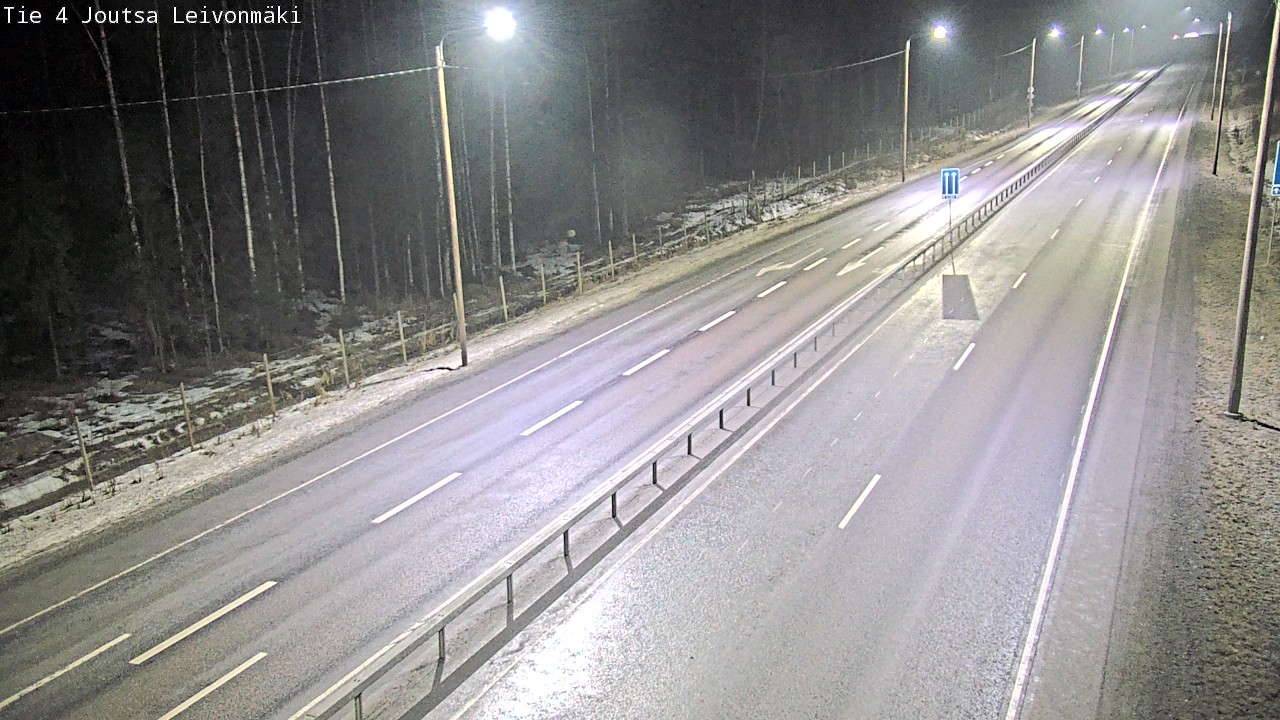 Weather Camera Image Road 4 Joutsa Leivonmäki, Joutsa, Keski-Suomi