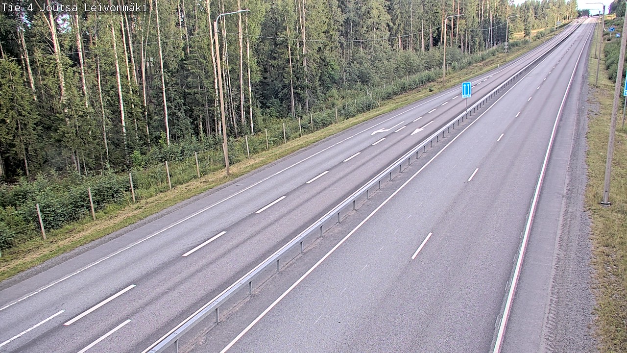 Kelikamerat Kuva Tie 4 Joutsa Leivonmäki, Joutsa, Keski-Suomi