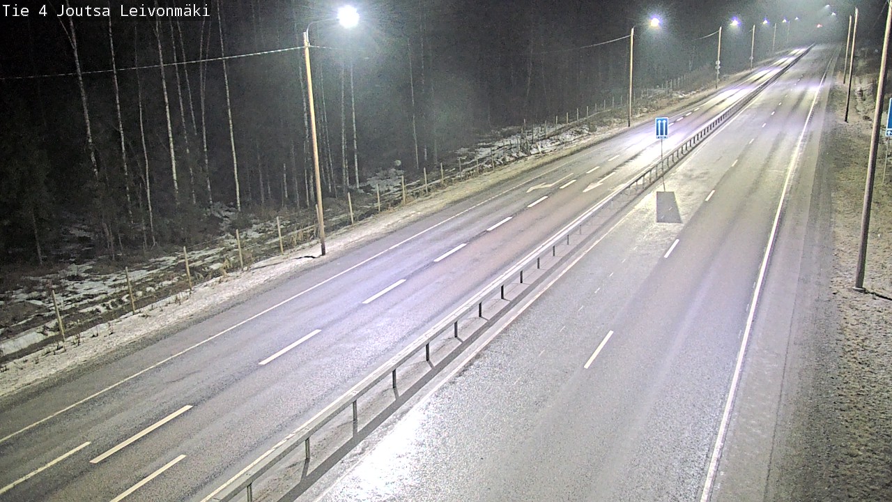 Weather Camera Image Road 4 Joutsa Leivonmäki, Joutsa, Keski-Suomi