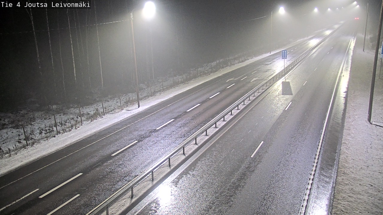 Weather Camera Image Road 4 Joutsa Leivonmäki, Joutsa, Keski-Suomi