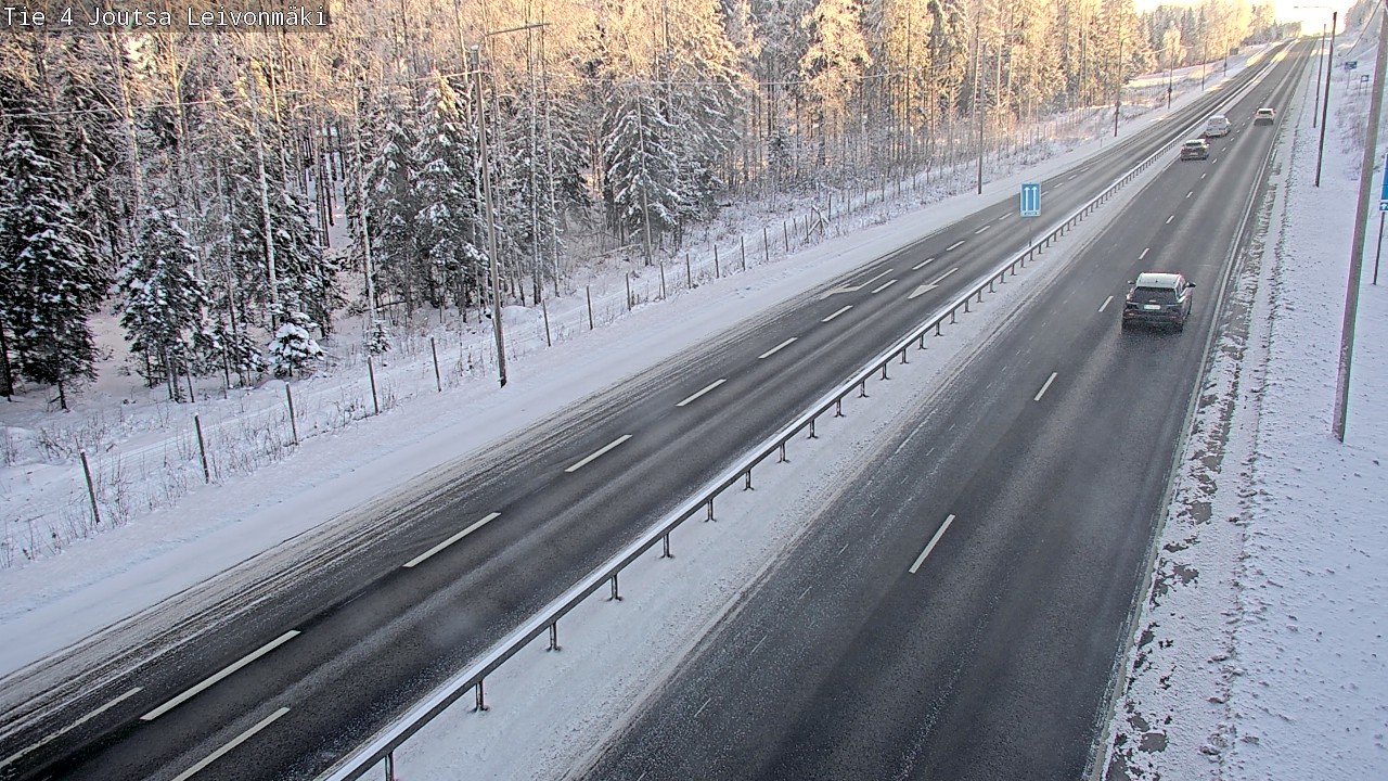 Weather Camera Image Road 4 Joutsa Leivonmäki, Joutsa, Keski-Suomi