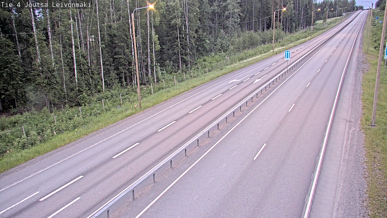 Kelikamerat Kuva Tie 4 Joutsa Leivonmäki, Joutsa, Keski-Suomi