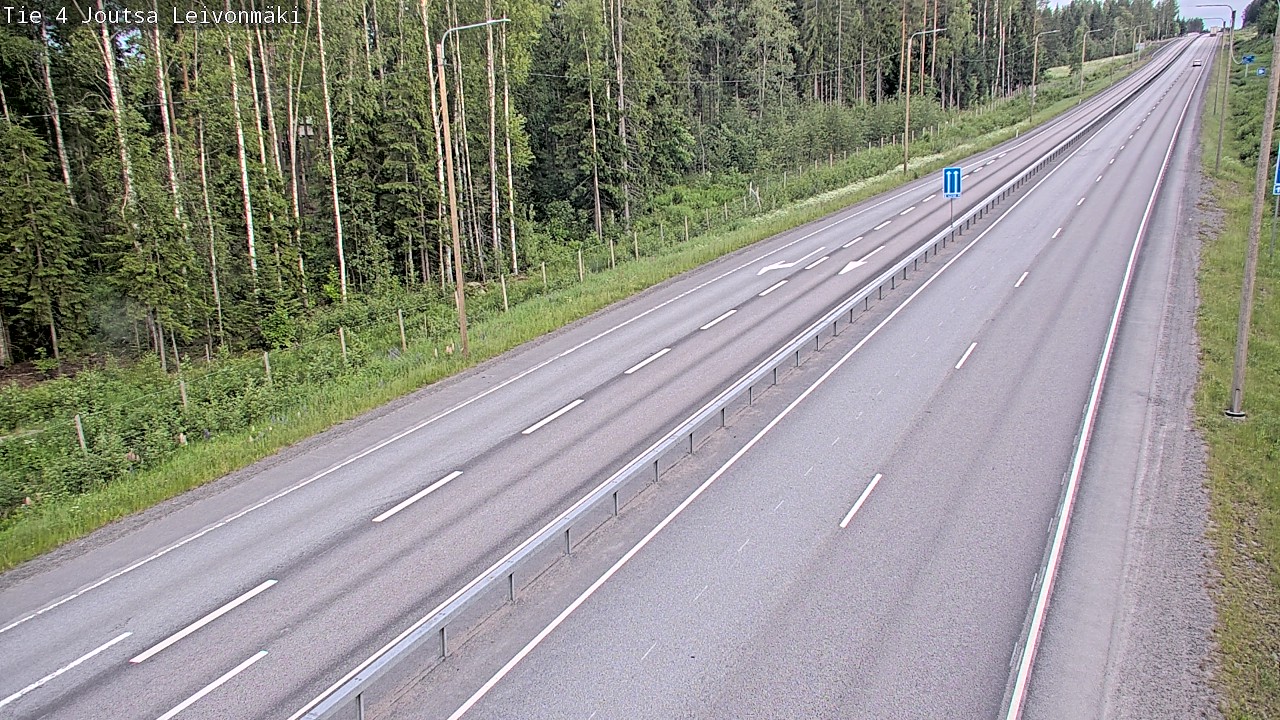 Kelikamerat Kuva Tie 4 Joutsa Leivonmäki, Joutsa, Keski-Suomi