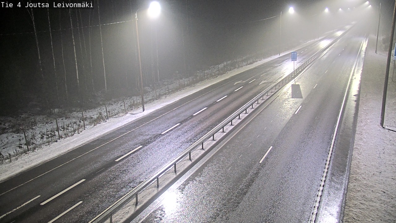 Weather Camera Image Road 4 Joutsa Leivonmäki, Joutsa, Keski-Suomi