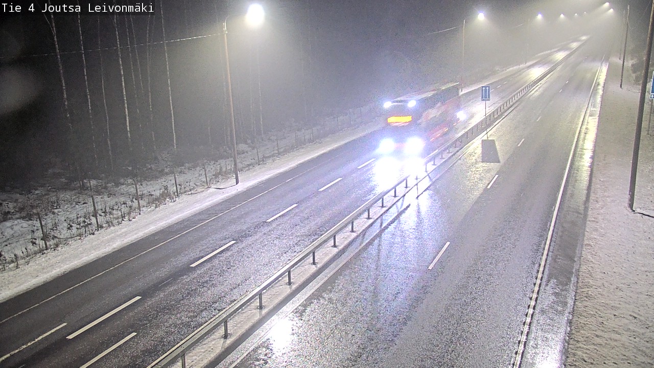 Weather Camera Image Road 4 Joutsa Leivonmäki, Joutsa, Keski-Suomi