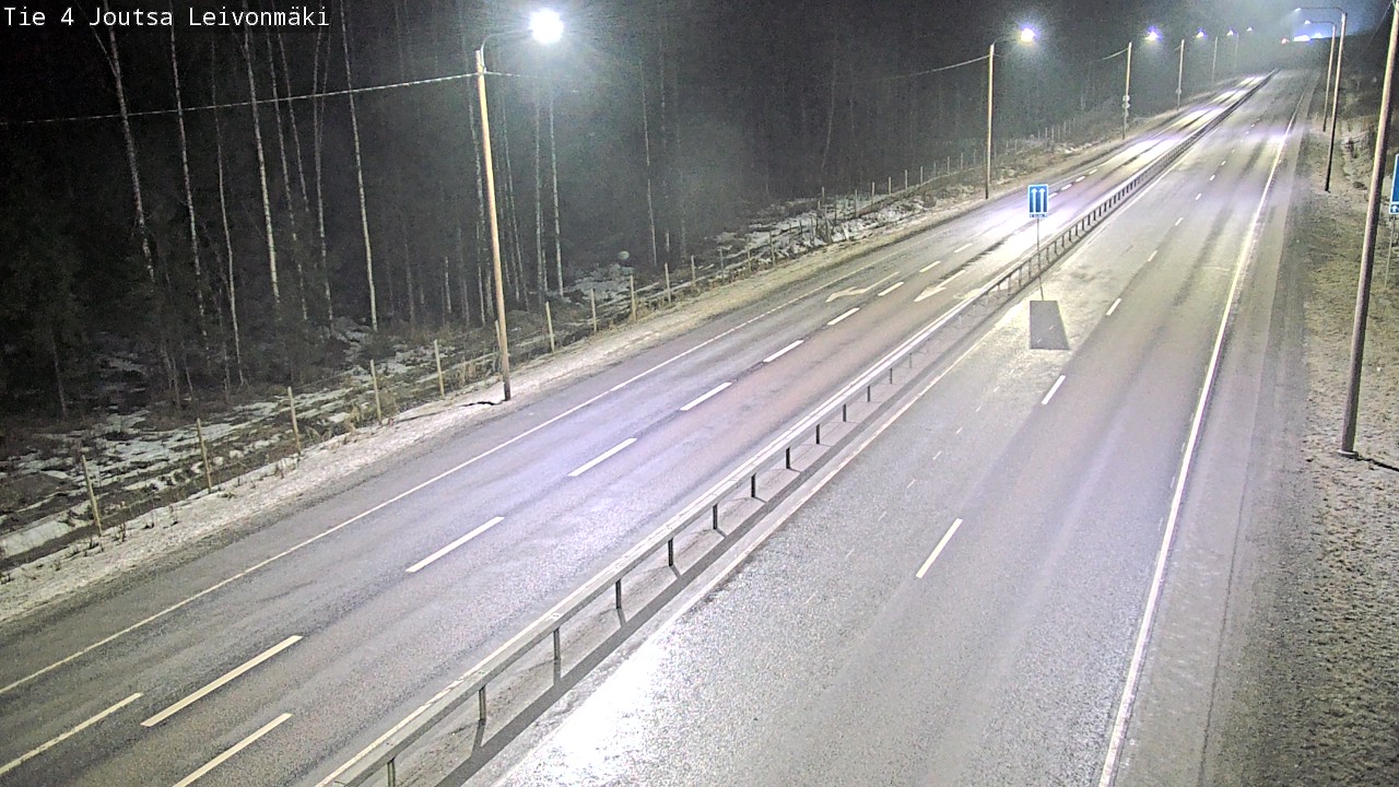 Weather Camera Image Road 4 Joutsa Leivonmäki, Joutsa, Keski-Suomi
