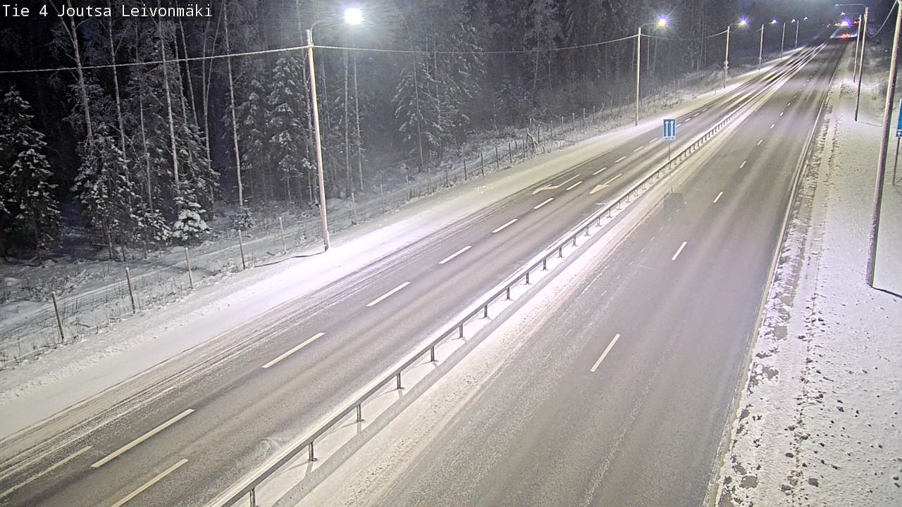 Weather Camera Image Road 4 Joutsa Leivonmäki, Joutsa, Keski-Suomi