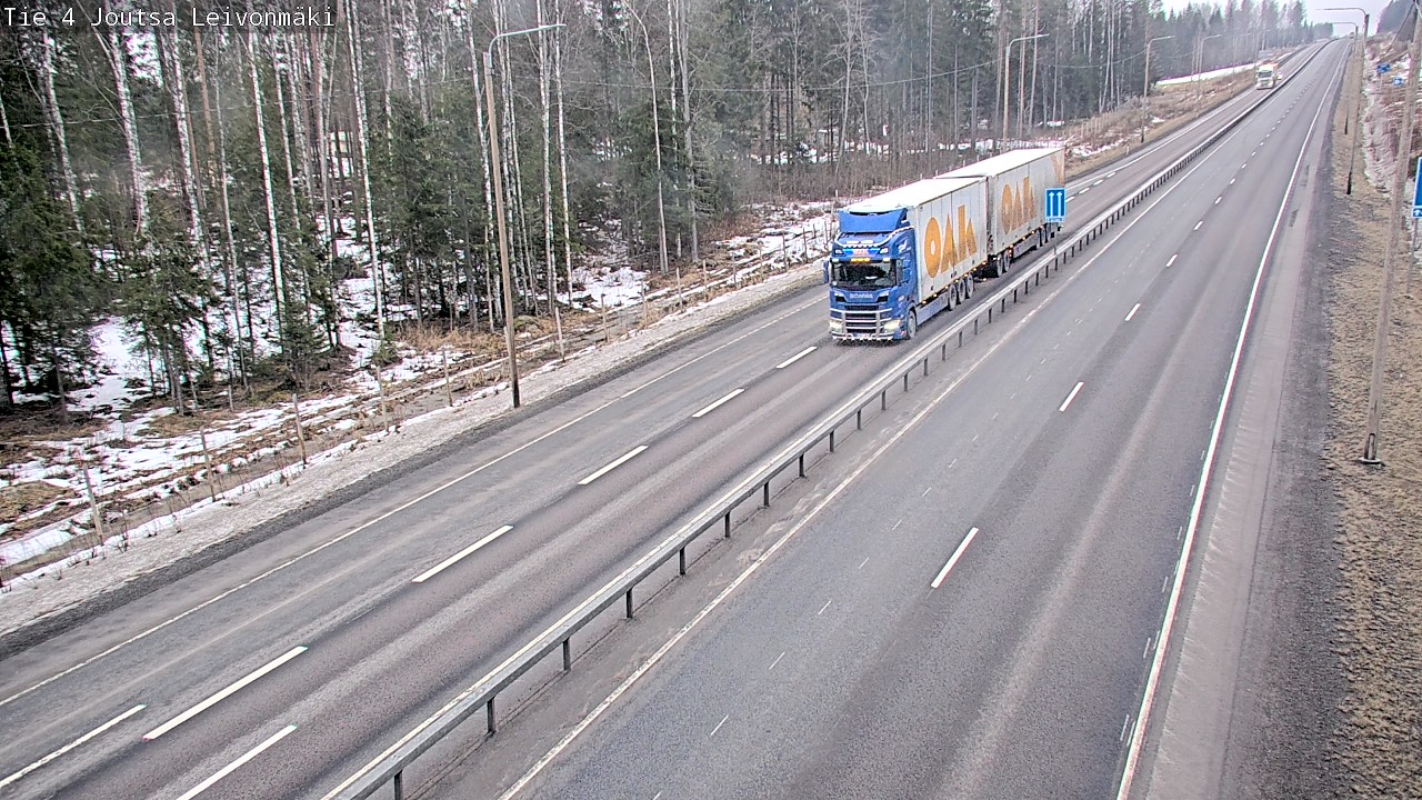 Kelikamerat Kuva Tie 4 Joutsa Leivonmäki, Joutsa, Keski-Suomi