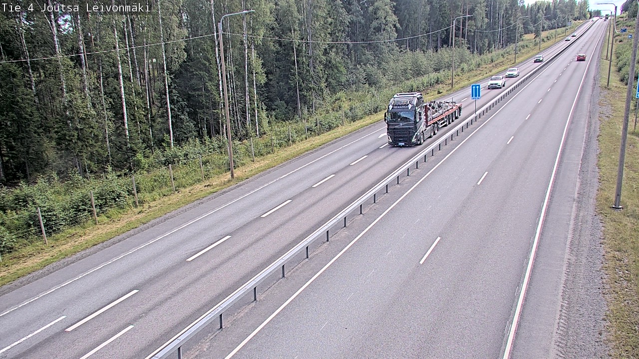 Kelikamerat Kuva Tie 4 Joutsa Leivonmäki, Joutsa, Keski-Suomi