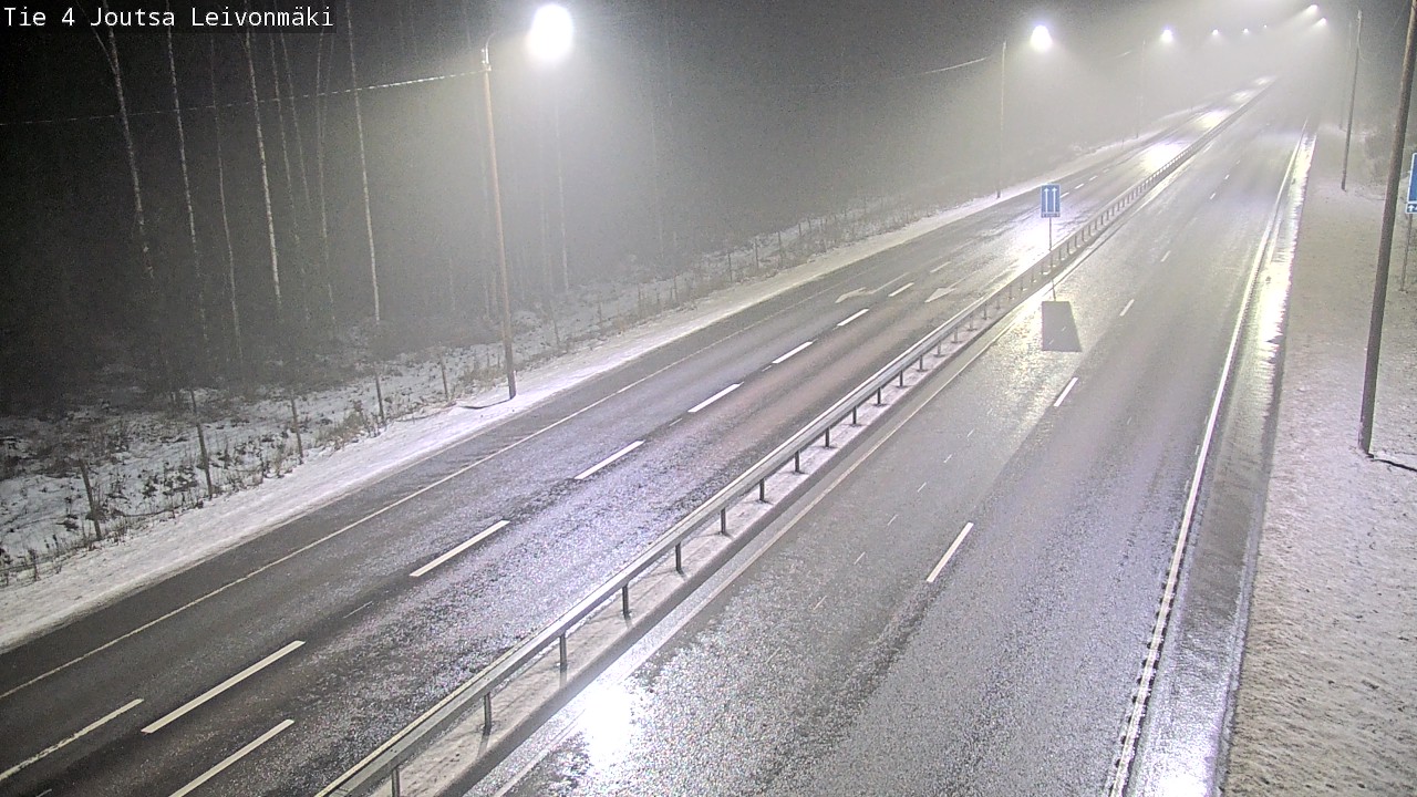 Weather Camera Image Road 4 Joutsa Leivonmäki, Joutsa, Keski-Suomi