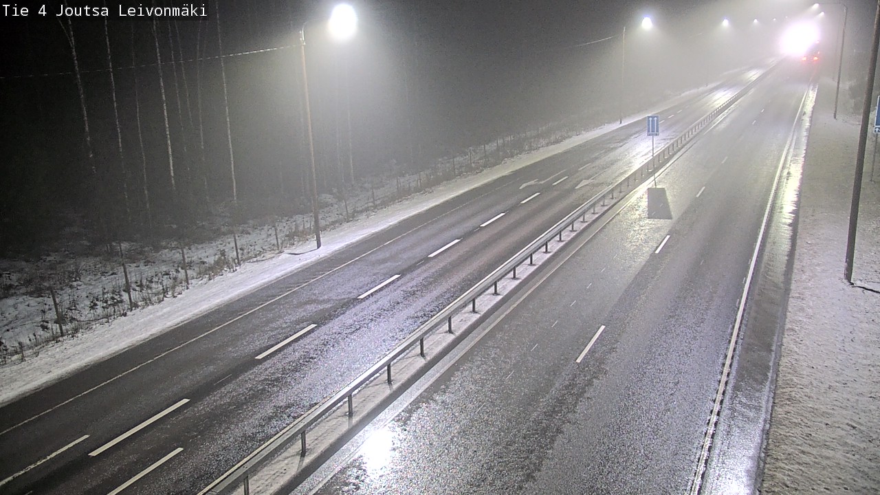 Weather Camera Image Road 4 Joutsa Leivonmäki, Joutsa, Keski-Suomi